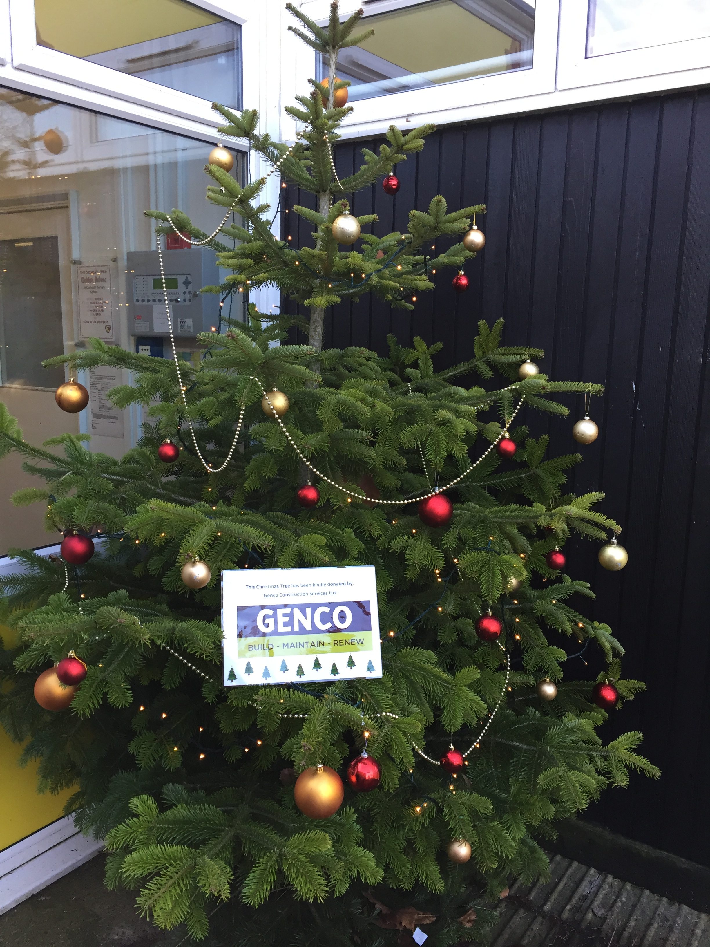 Christmas Tree Donation Day Genco Construction Services